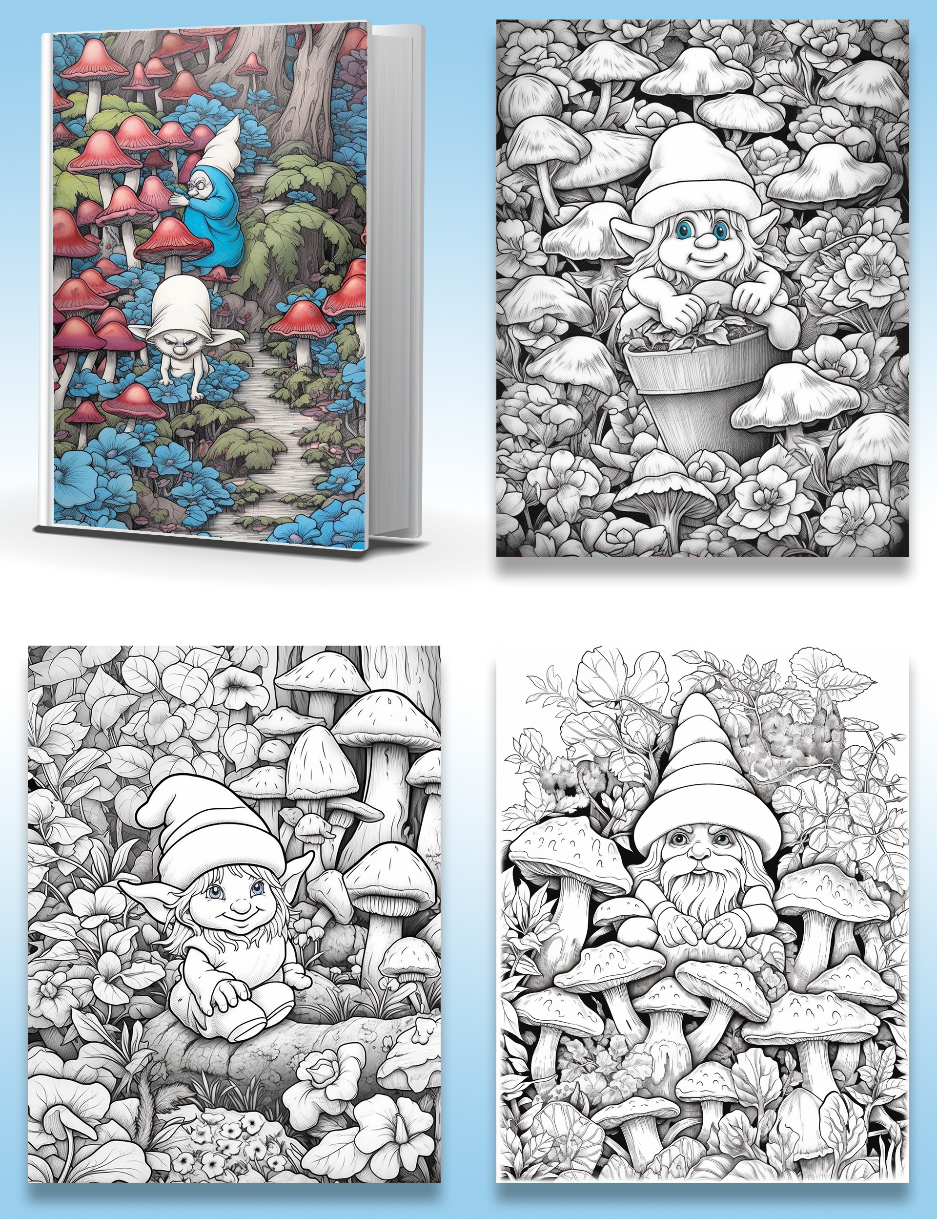Join Bluemo on an Exciting Colorful Adventure as You Seek and Color Him in a Whimsical World ,Where's Bluemo!